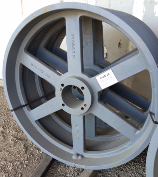 Lot Of Spare Sheaves And Bushings From Prochem 965frt50 Agitators)